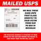 Seamen Wipes Anonymous Mail Gag