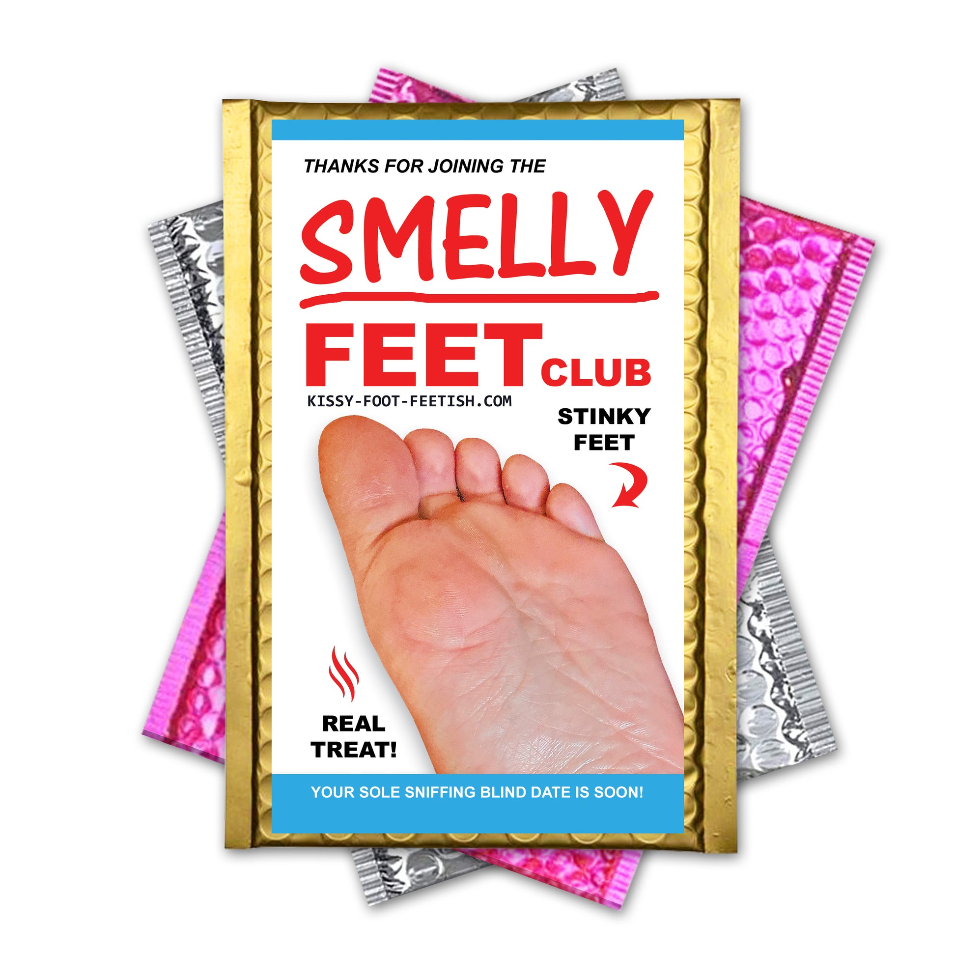 Smelly Feet Club Embarrassing Mail Prank