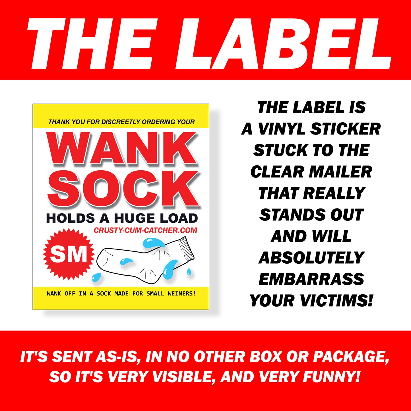 Wank Sock Prank Mail