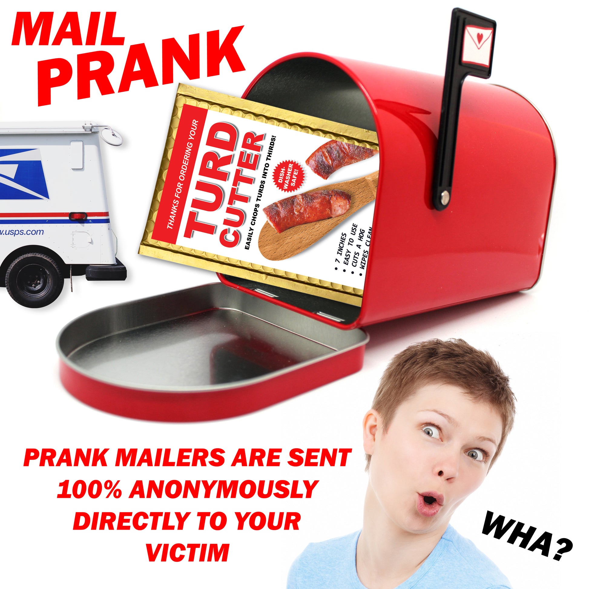 Turd Prank Mail Joke